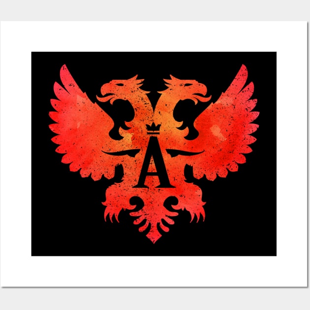 Albania Albania Shqiptare Shqiptar Kosovo Wall Art by BigWildKiwi